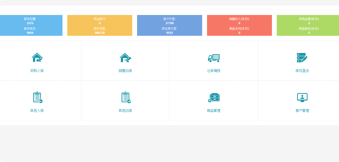 子图ERP进销存系统